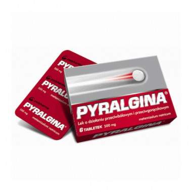 Pyralgina 500 mg 6 tabl.