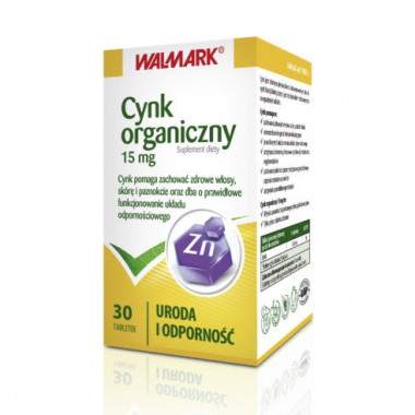 Cynk 15 mg 30 tabl. Walmark