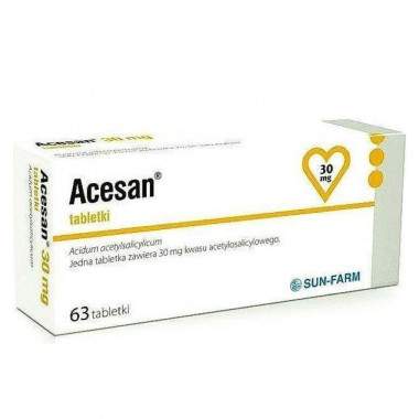 Acesan 30 mg 63 tabl.
