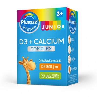 Plusssz Junior D3 + Calcium...