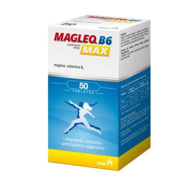 Magleq B6 Max 50 tabl.