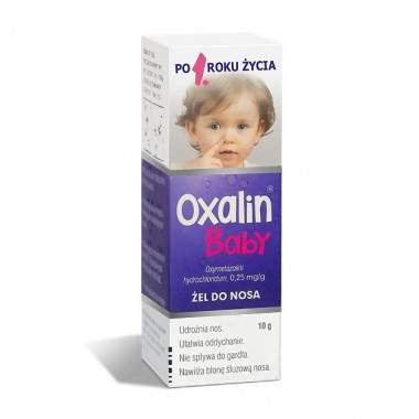 Oxalin Baby żel do nosa 10 g