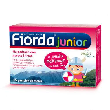 Fiorda Junior malinowy 15...