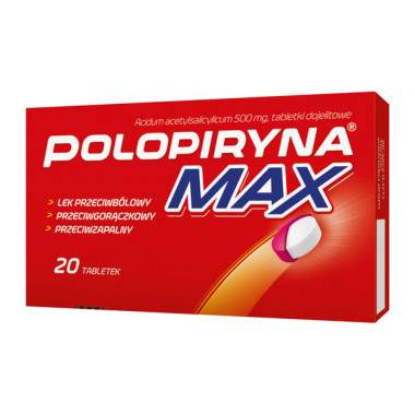 Polopiryna Max 500 mg 20 tabl.