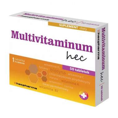 Multivitaminum Hec 50 tabl.