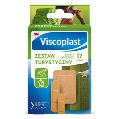 Plastry Viscoplast zestaw turystyczny 17 szt.