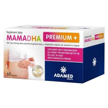 MamaDHA Premium+ 60 kaps.