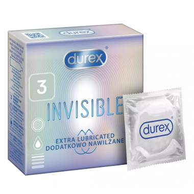 Durex Invisible 3 szt.