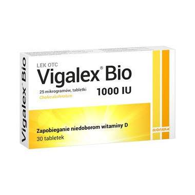 Vigalex Bio 1000 j.m 30 tabl.