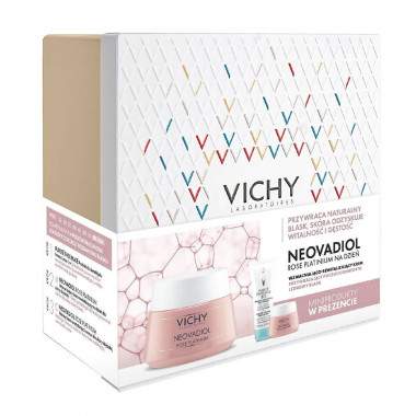 VICHY Neovadiol Rose Platinum dzień + miniprodukty XMAS2021