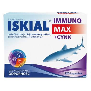 Iskial immuno max + cynk...