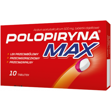 Polopiryna Max 500 mg 10 tabl.