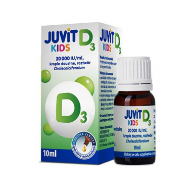 Juvit Kids D3 20 000 j.m. krople 10 ml