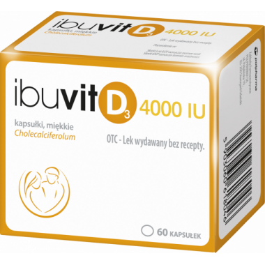 Ibuvit D3 4000 IU 60 kaps.