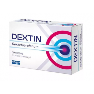 Dextin 25 mg 10 tab.