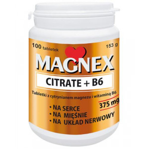 Magnex Citrate + B6 100 tab.