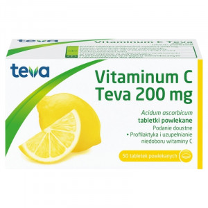 Vitaminum C Teva 200 mg 50...
